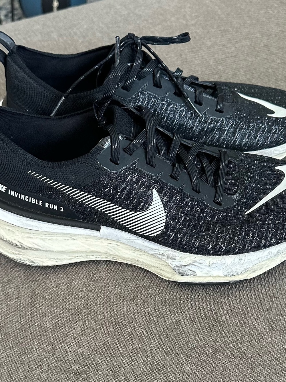 Nike Invincible Run 3 Zoom X - Black - Size 8.5